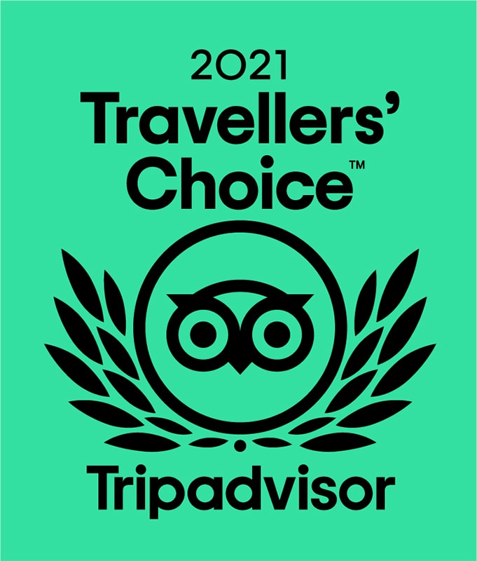 TripAdvisor Travelers Choice 2021 Green